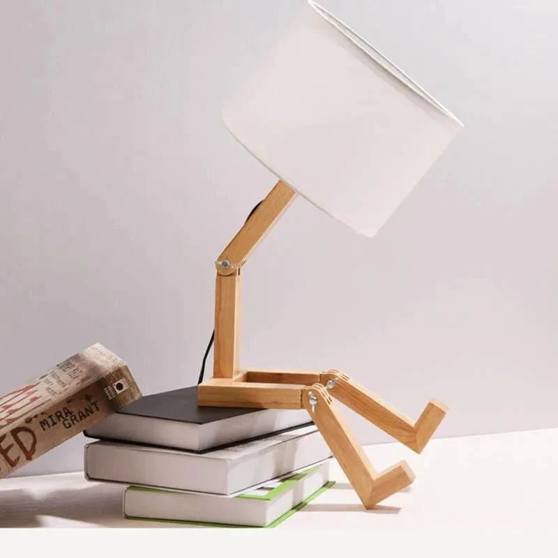 WoodBot™ lamp | Geniet van tijdloze elegantie - Hufitta